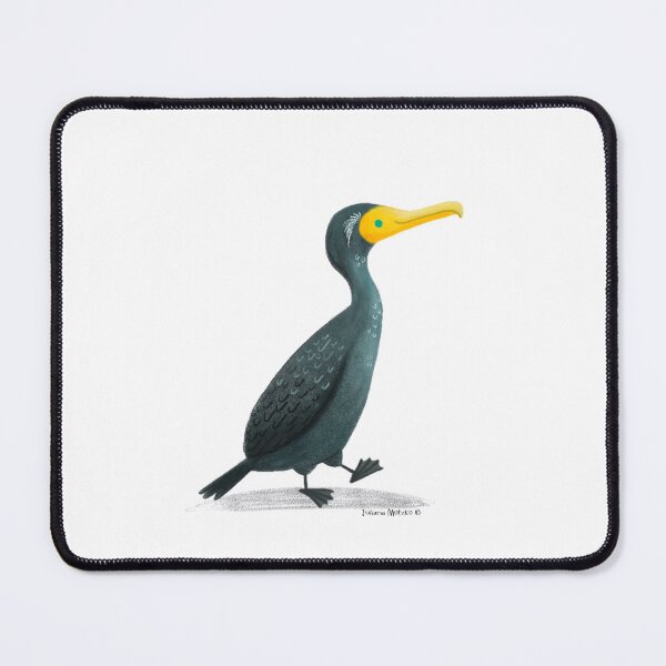 Item preview, Double Crested Comorant Bird designed and sold by julianamotzko.