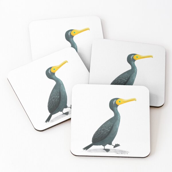 Item preview, Double Crested Comorant Bird designed and sold by julianamotzko.