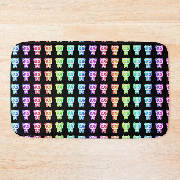 Item preview, Colorful Rainbow-Neon Pandas - 1000Pandas by Amanda Roos designed and sold by Amanda Roos.
