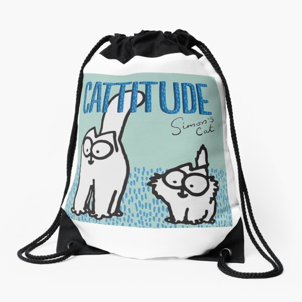 WYICPLO Simons Cat Gym Drawstring Bags Backpack 