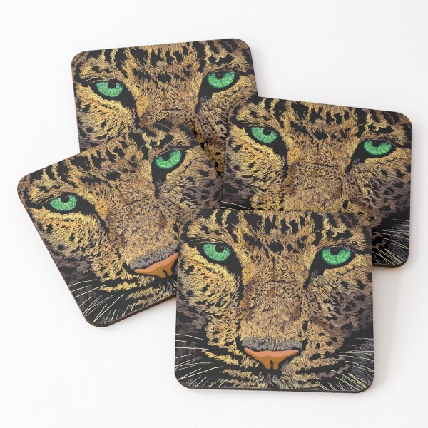 Artikelvorschau, Leopardenaugen entworfen und verkauft von sirrenderart.