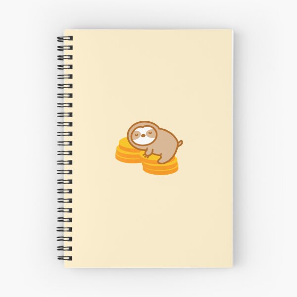 Item preview, Cute Gold Coin Sloth  designed and sold by theslothinme.