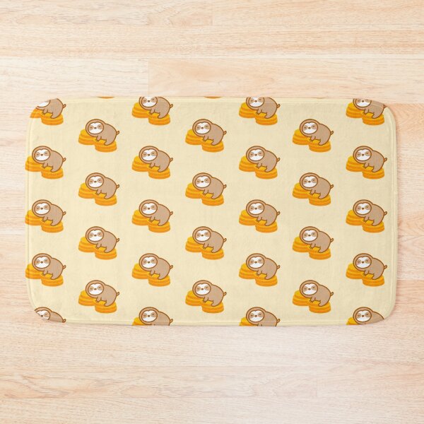 Item preview, Cute Gold Coin Sloth  designed and sold by theslothinme.