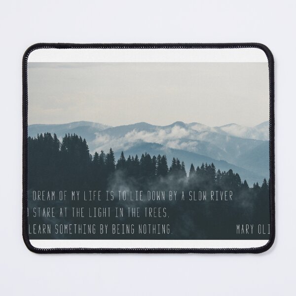 Item preview, Being Nothing | Mary Oliver designed and sold by ArtistVenus.