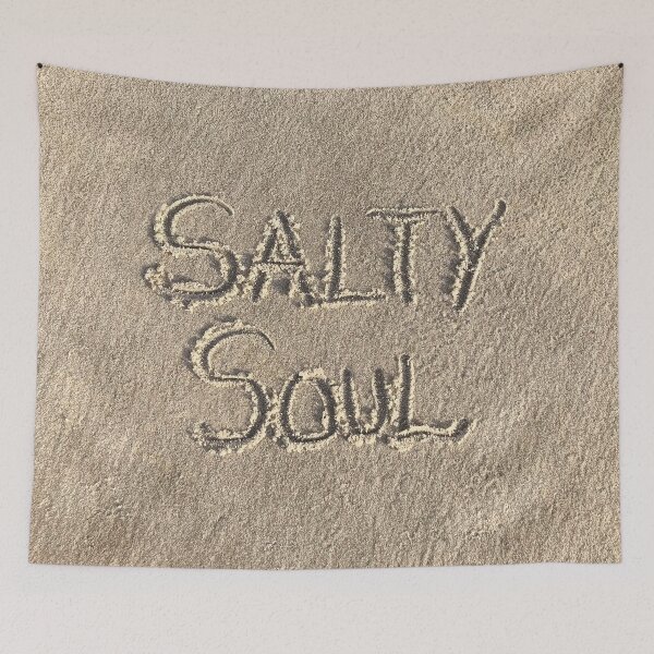 Item preview, Salty Soul Written In Beach Sand designed and sold by LeslieMac713.