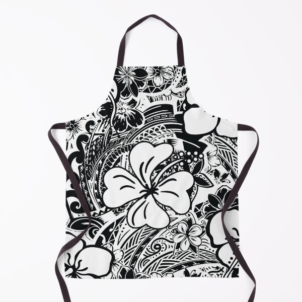 Item preview, Polynesian White Hibiscus designed and sold by sunnthreads.