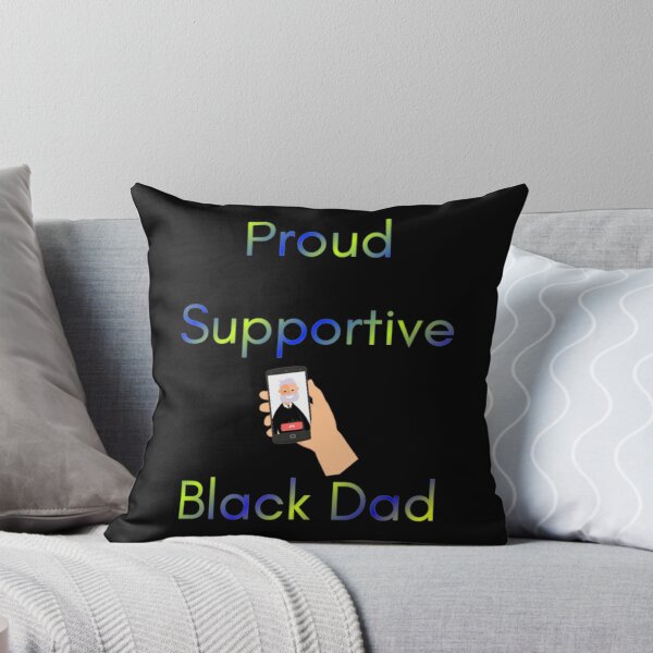Item preview, Proud Supportive Black Dad designed and sold by ibrahimsn.