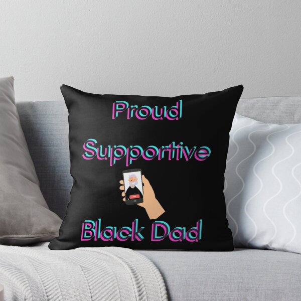 Item preview, Proud Supportive Black Dad designed and sold by ibrahimsn.