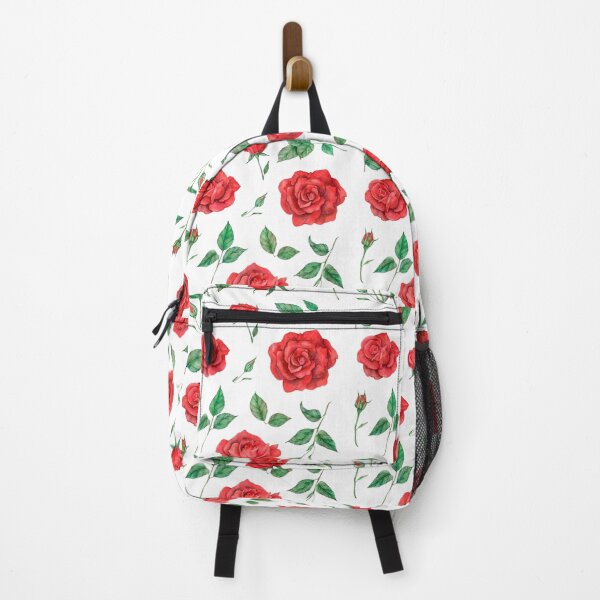 Item preview, Watercolor Roses and Leaves, Vintage Floral designed and sold by TheCatmeow2000.