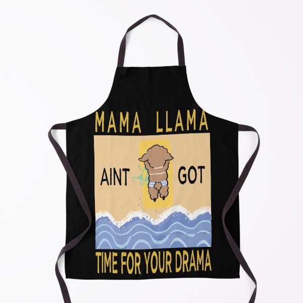 Artikelvorschau, Mama Lama hat keine Zeit für dein Drama Beach Lama entworfen und verkauft von TATSANDARTS.