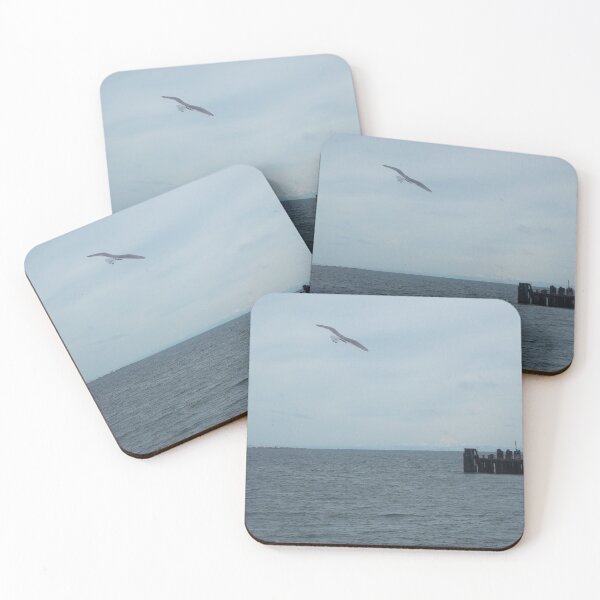 Item preview, Seagull over the Harbor with Mt. Baker designed and sold by Jennifer McBride.