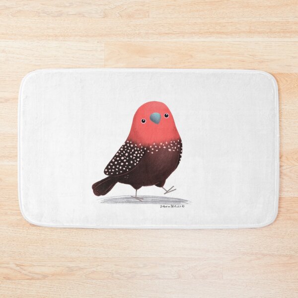 Item preview, Pink Throated Twinspot Bird designed and sold by julianamotzko.