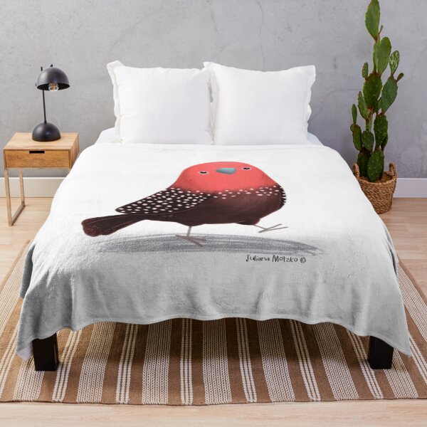 Item preview, Pink Throated Twinspot Bird designed and sold by julianamotzko.