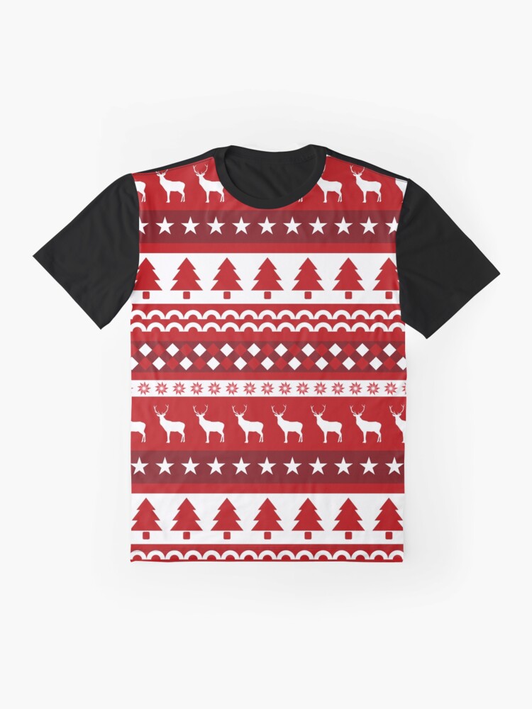 " Christmas Pattern" Tshirt for Sale by GosiaOwczarz Redbubble