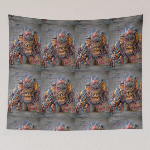 Item preview, Monster Abstract AI Art Design designed and sold by boopsblunt.