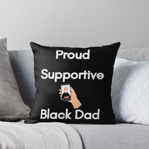 Item preview, Proud Supportive Black Dad designed and sold by ibrahimsn.