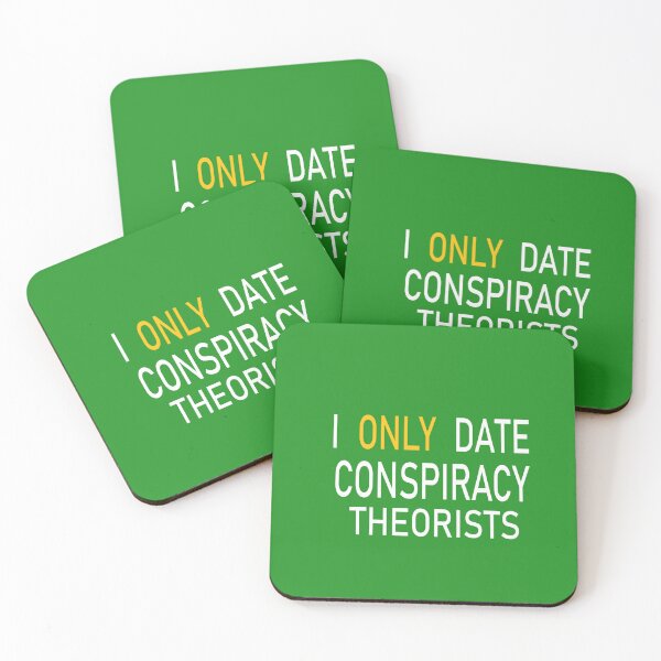 Item preview, I Only Date Conspiracy Theorists designed and sold by karim82.
