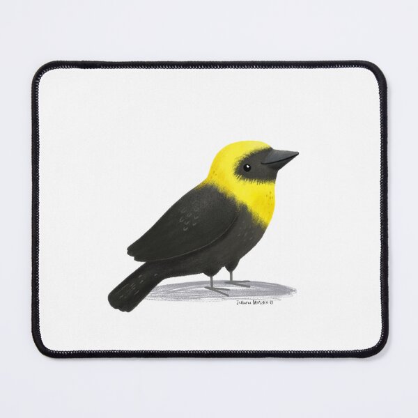 Aperçu de l'œuvre Blackbird à capuchon jaune créée et vendue par julianamotzko.