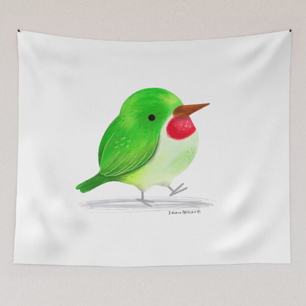 Item preview, Jamaican Tody Bird designed and sold by julianamotzko.
