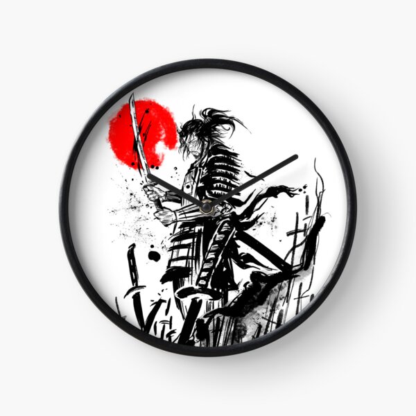 Miyamoto Musashi Clocks for Sale | Redbubble