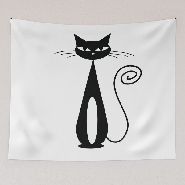 Item preview, Mcm Atomic cat designed and sold by Tweeting.