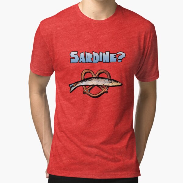 t shirt sardine