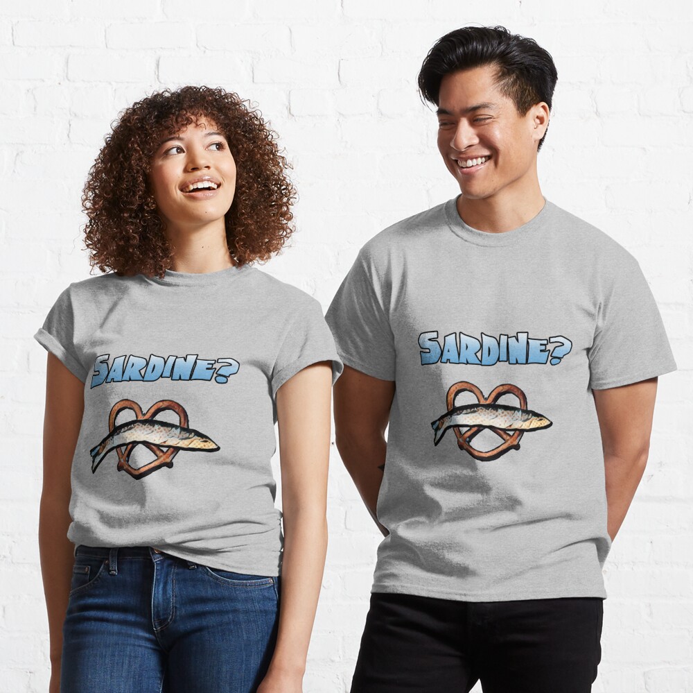 t shirt sardine