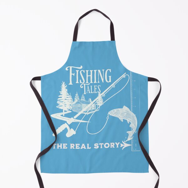Item preview, Fishing Tales. The Real Story funny design to keep the fishermen in your life honest about his catch. designed and sold by tranquilbeach.