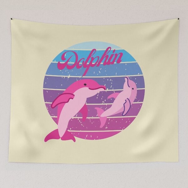 Item preview, Super cute dolphin for dolphin lovers designed and sold by BronikowskiART.