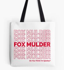 Fox Mulder Tote Bag