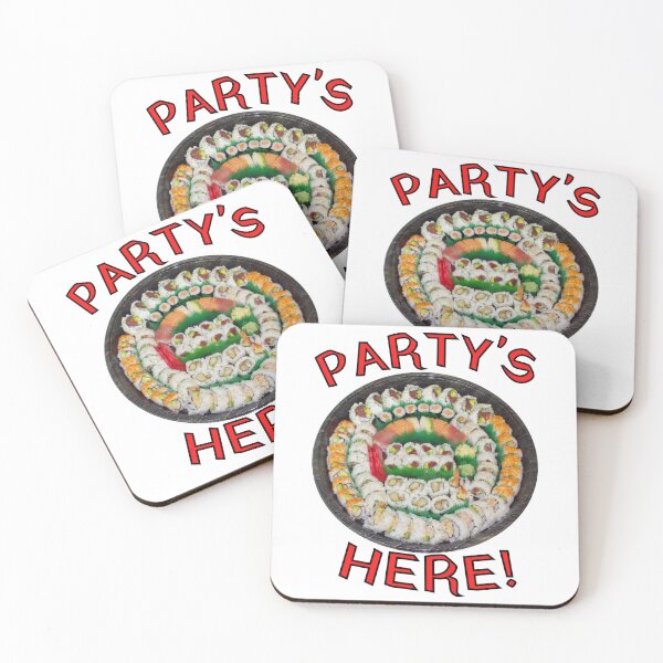 Item preview, Party's Here designed and sold by Silly  Stuff.