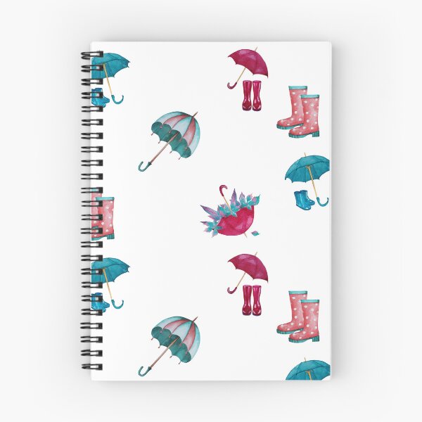 Item preview, Watercolor Umbrellas and Rain Boots  designed and sold by silviaol.