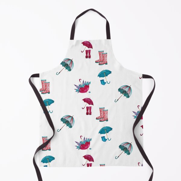 Item preview, Watercolor Umbrellas and Rain Boots designed and sold by silviaol.