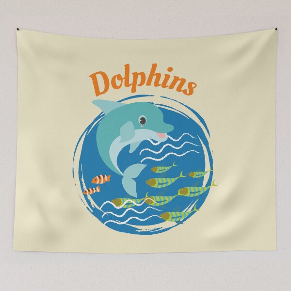 Item preview,  Super cute dolphin for dolphin lovers designed and sold by BronikowskiART.