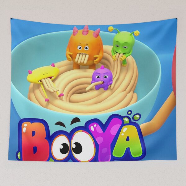 Item preview, blue of Booya Fun Cartoon Videos For kids comedy show designed and sold by donnadearney.