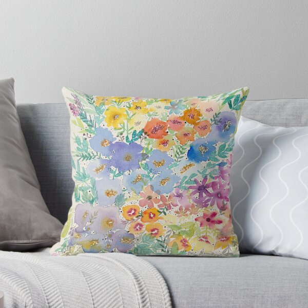Item preview, Loose florals watercolour designed and sold by pigmentandgrain.