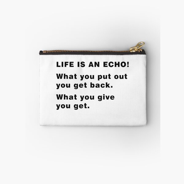 Item preview, Life is an Echo! designed and sold by MendyK.