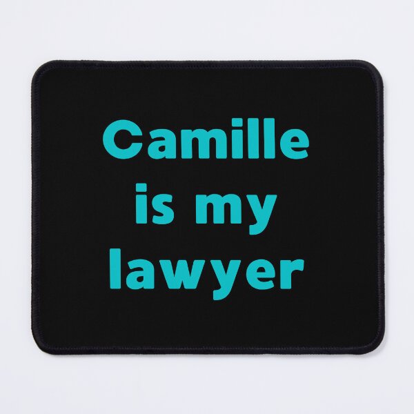 Item preview, CAMILLE IS MY LAWYER, FUNNY JOKE ON JOHNNY'S AWESOME LAWYER designed and sold by appareltolove.