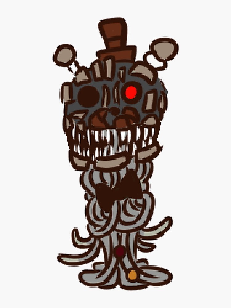 I present to you Molten Freddy. this was extremely hard to make