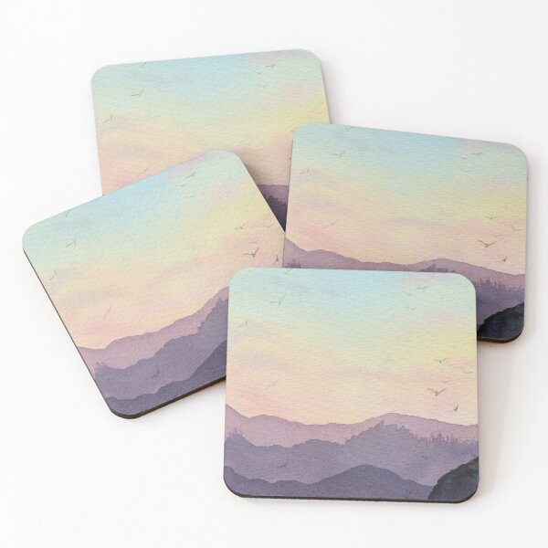 Item preview, Watercolour Landscape designed and sold by pigmentandgrain.