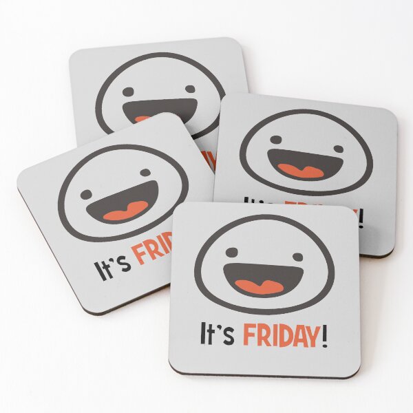Item preview, It's Friday designed and sold by Mad Monkey Shop.