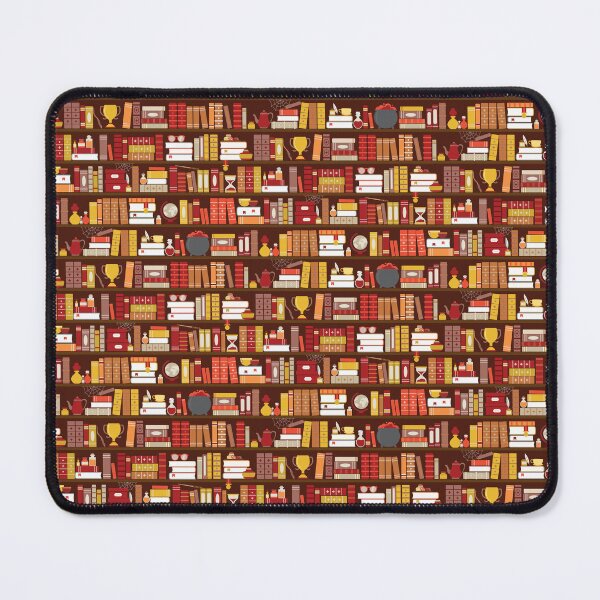 Item preview, Book Case Pattern - Red and Gold designed and sold by Kit Cronk.