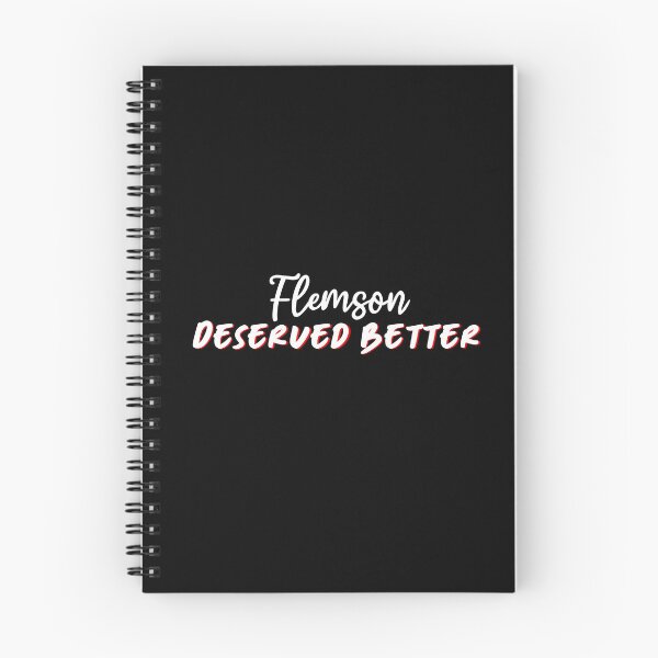 Item preview, Flemson deserved better (white text)  designed and sold by CrimeDesigns.