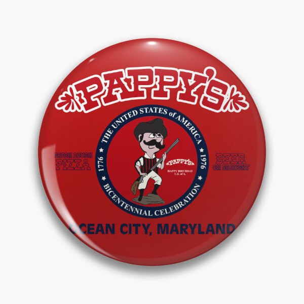 Item preview, Pappy's Bicentennial, Ocean City, MD designed and sold by TeeArcade84.
