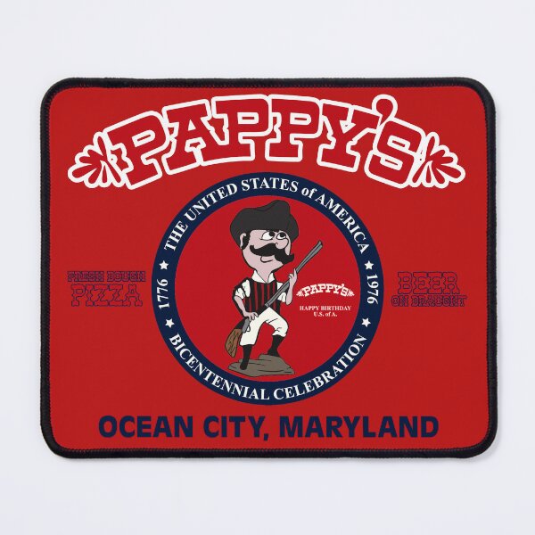 Item preview, Pappy's Bicentennial, Ocean City, MD designed and sold by TeeArcade84.