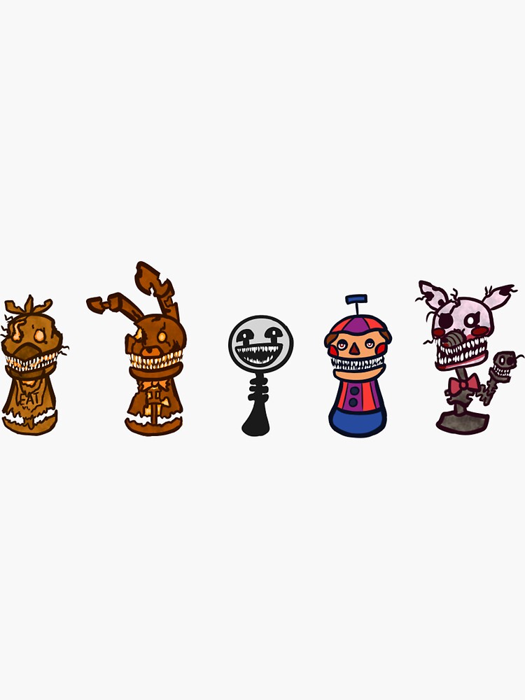 Fnaf 4 Stickers for Sale