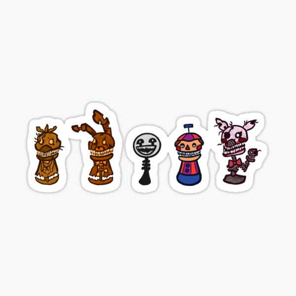 Fnaf 4 Stickers for Sale