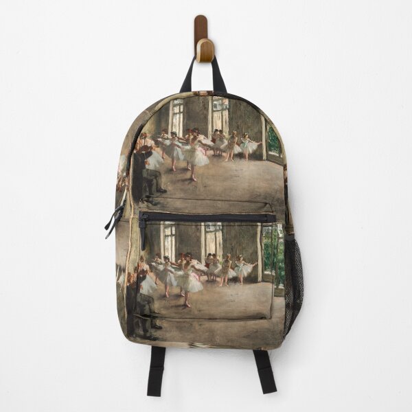 Item preview, Edgar Degas French Impressionism Oil Painting Ballerinas Rehearsing Dancing designed and sold by TeeARTHY.