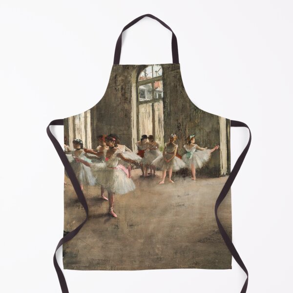 Item preview, Edgar Degas French Impressionism Oil Painting Ballerinas Rehearsing Dancing designed and sold by TeeARTHY.