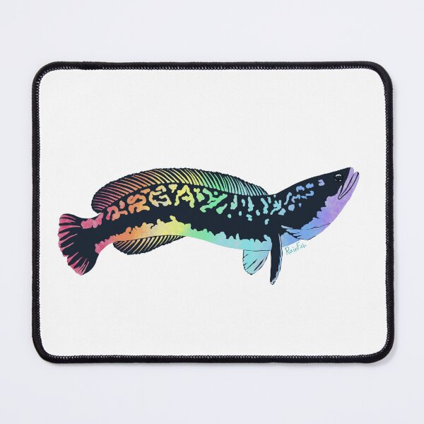 Item preview, Gay Pride Flag Snakehead designed and sold by RainFish.